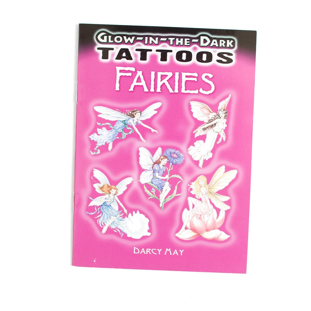 Dover, Tattoos, Art & School, Tattoo Book, Glow-in-the-Dark, Faires, 3910